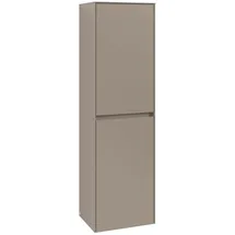 Villeroy & Boch Collaro Hochschrank 45,4 x 153,8 x 34,9 cm Taupe Holz, MDF, Spanplatte