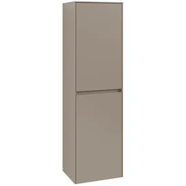 Villeroy & Boch Collaro Hochschrank 45,4 x 153,8 x 34,9 cm Taupe Holz, MDF, Spanplatte