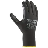 teXXor® Nitril-Handschuhe POLYESTER, Schwarz