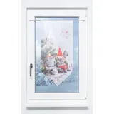 Lysel LYSEL® Scheibenhänger Wichtelkind" (Bx H) 40cm - 80cm" rot/mehrfarbig