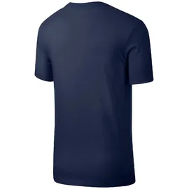 Nike Sportswear Freizeit T-Shirt Herren 410 midnight navy/white XL