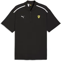 Puma Scuderia Ferrari Premium CLOUDSPUN Polo schwarz L