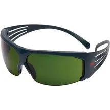 3M Schweißerbrille SecureFitTMSF600 EN 166 PC Bügel grau,Scheibe grün IR 3,0 3M
