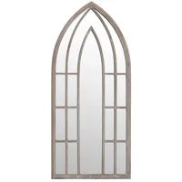 VidaXL Gartenspiegel Sand 100x45 cm Eisen