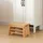 [en.casa] Tritthocker Ryslinge Bambus 33 x 20 x 21,5 cm Beige