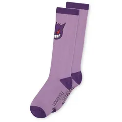 Damen-Socken Pokémon – Gengar (Kniestrümpfe) (größe 35/38)
