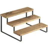 Metaltex Gewürzregal Akazienholz 27 x 23 x 13 cm Braun