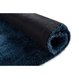 Tom Tailor Shaggy Teppich Cozy Hochflorteppich 50 x 80 cm Blau/Grün/Petrol