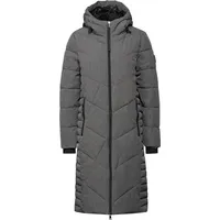 STREET ONE Damen A201970 Lange Teflon-Jacke, frost grey melange) 42