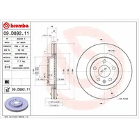 Brembo Bremsscheibe 09.D892.11