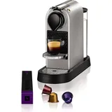 Krups Nespresso New CitiZ XN 740B silber