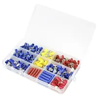 TRU Components TC-9904304 Quetschverbinder-Sortiment 0.50 mm2 6 mm2 Rot,