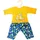 Heless Puppen-Strickpullover & Hose Mehrfarbig (1134)