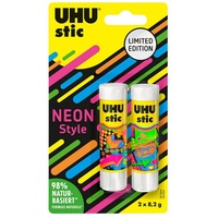 UHU Neon Edition Klebestifte 2x 8,2 g