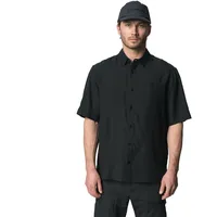 Houdini Tree Kurzarmhemd - True Black Light - 2XL