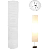 Papier Stehlampe Lampenschirm Standleuchte Ersatzschirme Lampenschirm aus Papier Papierschirm Standleuchte Schirm Ersatz Weiß Reispapier Stehlampe Lampenschirm für Wohnzimmer Schlafzimmer