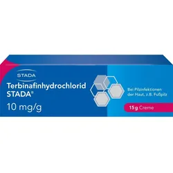 Terbinafinhydrochlorid Stada 10mg/G Creme 15 G