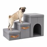 Hundetreppe Haustiertreppe Katzentreppe Hunderampe Hundeleiter Bett Sofa faltbar