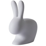 qeeboo Rabbit Chair Stuhl - grey - 68,8 x 39,5 x 80 cm