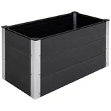 Outsunny Hochbeet 100 x 50 x 50 cm Grau