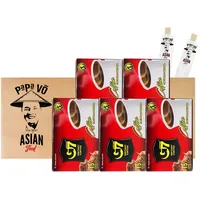5x30g (75Beutel) Trung Nguyen Vietnam Kaffee G7 Instant Schwarzer Kaffee