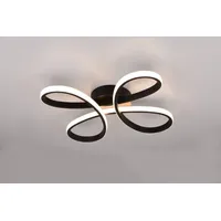 Trio Deckenleuchte Fly Metall Schwarz