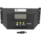 allauve PWM Solarladeregler 30A 12V/24V