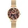 Olivia Burton Tortoiseshell Analog Edelstahl-Mesh 36 mm OB16LP10