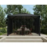 CANOPIA Pavillonseitenteil 401 x 2,14 m Grau