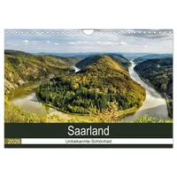Calvendo Saarland - unbekannte Schönheit (Wandkalender 2026 DIN A4