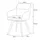 xonox.home Stuhl Sophie Chenille-Optik anthrazit 2er Set