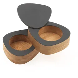 Lind DNA - Salt & Pepper Aufbewahrung, Eiche / Nupo anthrazit