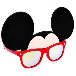 Sun Staches Kostüm Partybrille Micky Maus, Für Leute mit Durchblick: lizenzierte Funbrille im Disney-Design schwarz