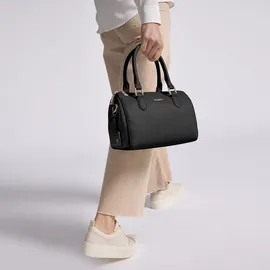 lazarotti Handtasche Bologna Leather Bowling Bag Black