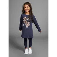 Kidsworld Langarmshirt in navy | Gr.: 92/98