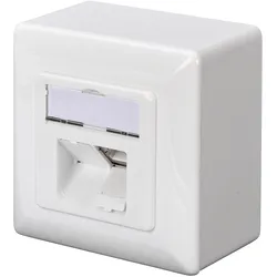 DIGITUS CAT 5e, Klasse D, Datendose, geschirmt, Aufputz