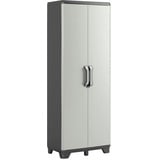 KETER Mehrzweckschrank Gear Schwarz und Grau 182 cm