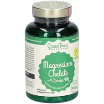 GreenFood Nutrition Magnesium Chelate + Vitamin B6 Kapseln 90 St.