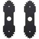 Csparcv (20×7×0,3cm) 22cm Ersatzmesser Für Akkubetriebene Rasenkantenschneider