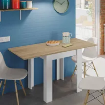 Dmora Newark 67 x 79 x 67 cm weiß/eiche