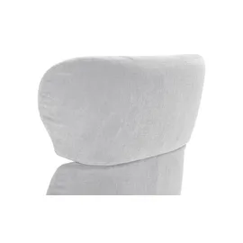 Sofa.de Fernsehsessel Globe Mikrofaser 79 x 111 x 84 cm Grau drehbar