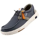 Dockers by Gerli Herren Schuhe Sneaker Slip On Turnschuh Sneaker Textil, Farbe:Navy, Schuhgröße:EUR 45, Artikel:-660 navy - Schwarz - 45
