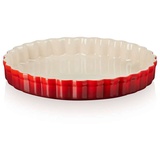 Le Creuset Tarteform 24 cm Kirschrot