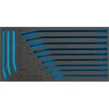 HAZET Schaumstoffeinlage ohne Bestückung 342 mm x 172 mm mehrfarbig