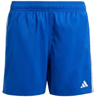 adidas 3-Streifen Kids Badeshorts Royal Blue / White 140    