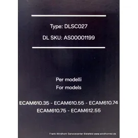 De'Longhi AS00001199 Milchbehälter für ECAM610.55 ECAM612.55