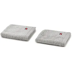 Waschlappen-Set TOMMY HILFIGER LEGEND - silber