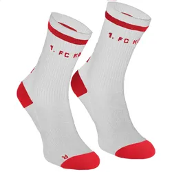 hummel 1. FC Köln Fan Elite Sportsocken white/true red 43-45
