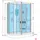 AcquaVapore Dampfdusche Sauna 80x120 cm