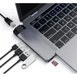 Satechi USB-C Pro Hub Multi-Port Adapter 4K HDMI & Ethernet Space Grau
